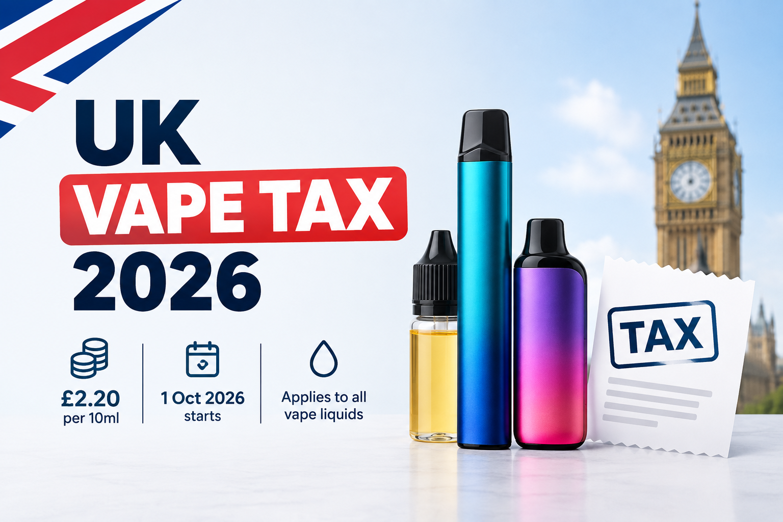 UK Vape Tax 2026: Everything You Need to Know About the New Vaping Duty