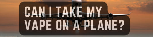 Can I Take My Vape on a Plane? A Comprehensive Vape Travel Guide - Select Vape Club