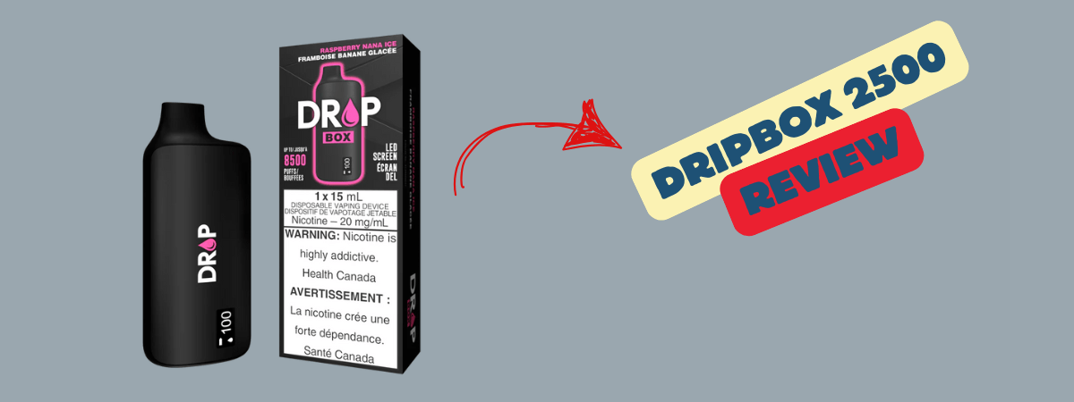 DripBox 2500 Disposable Vape 20MG Review: Bold, Sweet Flavours in a 2,500-Puff, No-Fuss Format