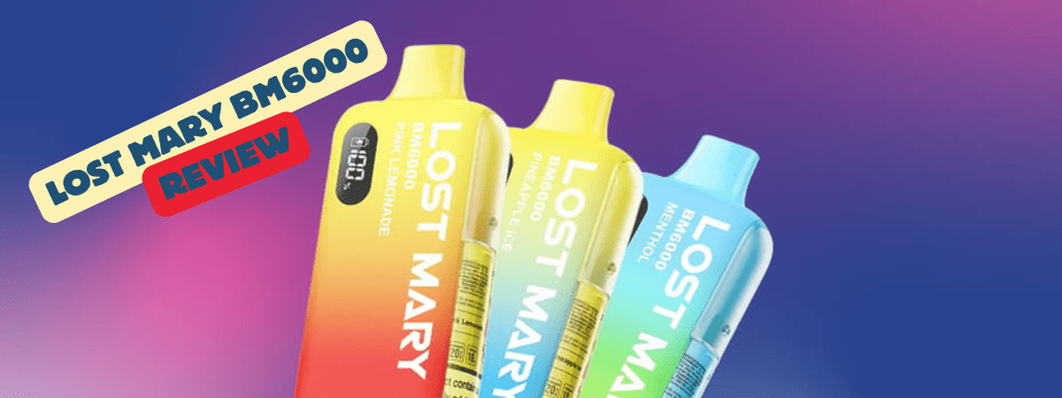 Lost Mary BM6000 Disposable Vape 20MG Review: All-Day Flavour in a Sleek 6,000-Puff Package