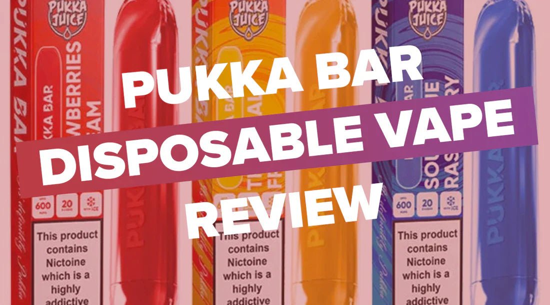 Pukka Bar 600 Puff Disposable Vape Review: Vibrant Flavours & Smooth Nic Salts in a Pocket-Sized Format