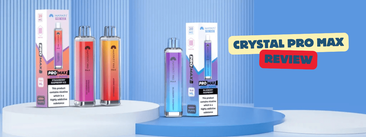 The Crystal Pro Max 4000 Disposable Vape 20MG Review: A Brilliant 4,000-Puff Marvel with Bold Taste