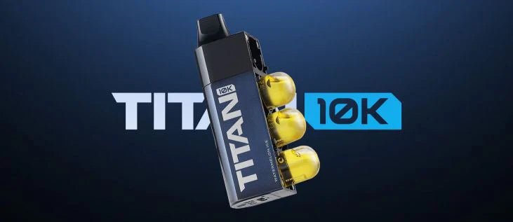 Titan 10k Prefilled Disposable Pod 20MG Review: Massive 10,000 Puffs & A Smooth Nic Salt Delivery