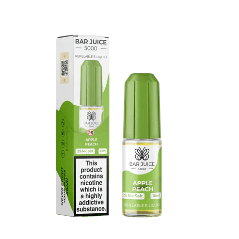 Bar Juice 5000 10ml Nic Salt E-Liquid - 10, 20 mg (Box of 10)