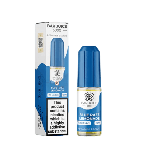 Bar Juice 5000 10ml Nic Salt E-Liquid - 10, 20 mg (Box of 10)