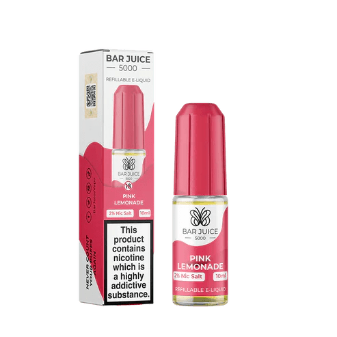 Bar Juice 5000 10ml Nic Salt E-Liquid - 10, 20 mg (Box of 10)