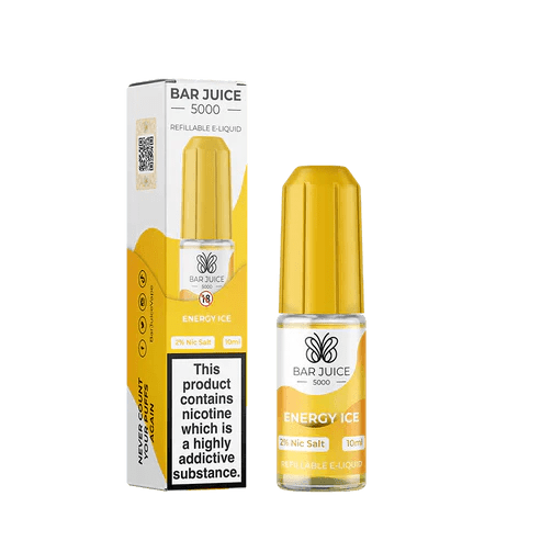 Bar Juice 5000 10ml Nic Salt E-Liquid - 10, 20 mg (Box of 10)