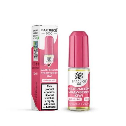 Bar Juice 5000 10ml Nic Salt E-Liquid - 10, 20 mg (Box of 10)