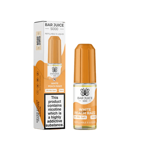 Bar Juice 5000 10ml Nic Salt E-Liquid - 10, 20 mg (Box of 10)