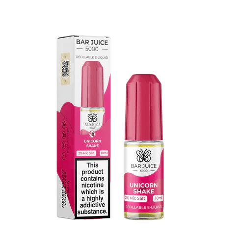 Bar Juice 5000 10ml Nic Salt E-Liquid - 10, 20 mg (Box of 10)