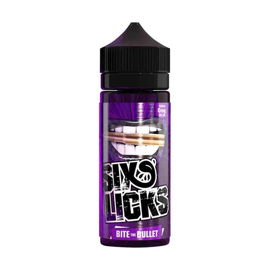 Bit the Bullet Six Licks Shortfill 100ml E-Liquid