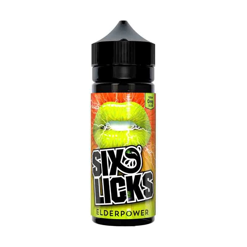 Elderpower Six Licks Shortfill 100ml E-Liquid