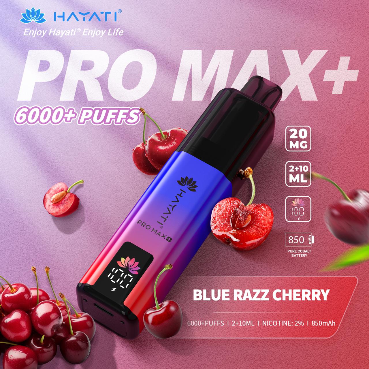 Hayati Pro Max Plus 6000 Puffs Pre-filled Vape 20mg