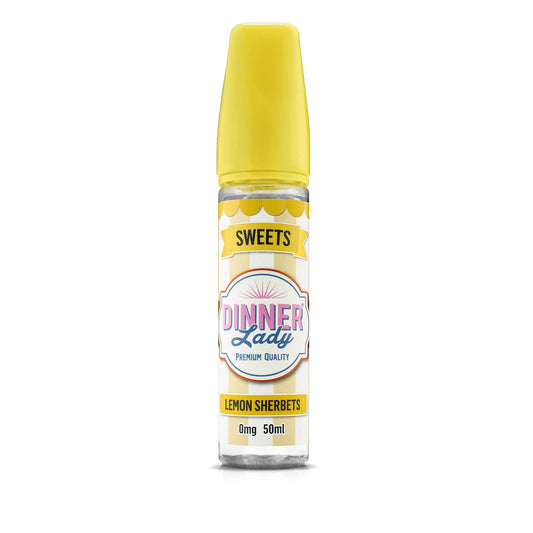 Lemon Sherbets Dinner Lady Shortfill 50ml E-Liquid