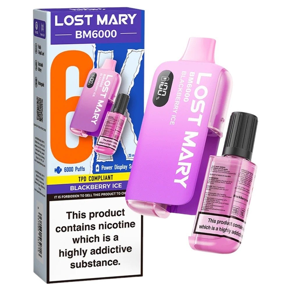 Lost Mary BM6000 Refillable Vape