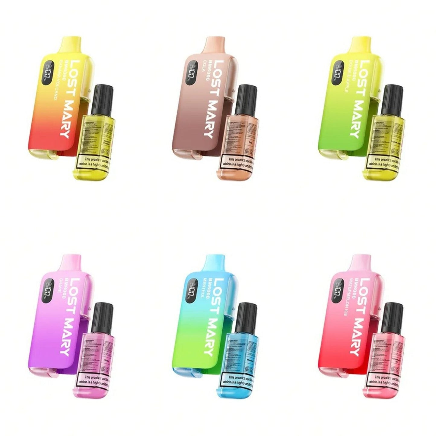 Lost Mary BM6000 Refillable Vape