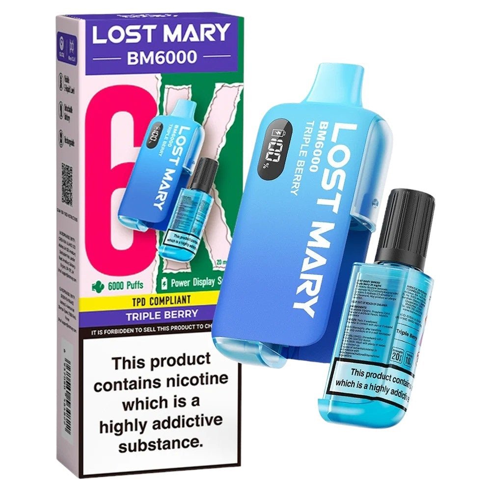 Lost Mary BM6000 Refillable Vape