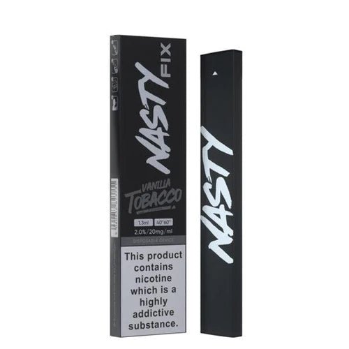 Nasty Fix 675 Disposable Vape Vanilla Tobacco