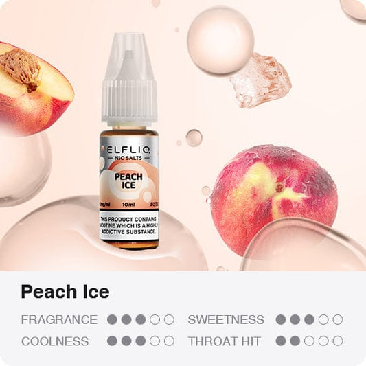 Peach Ice Elfiq Nic Salt 