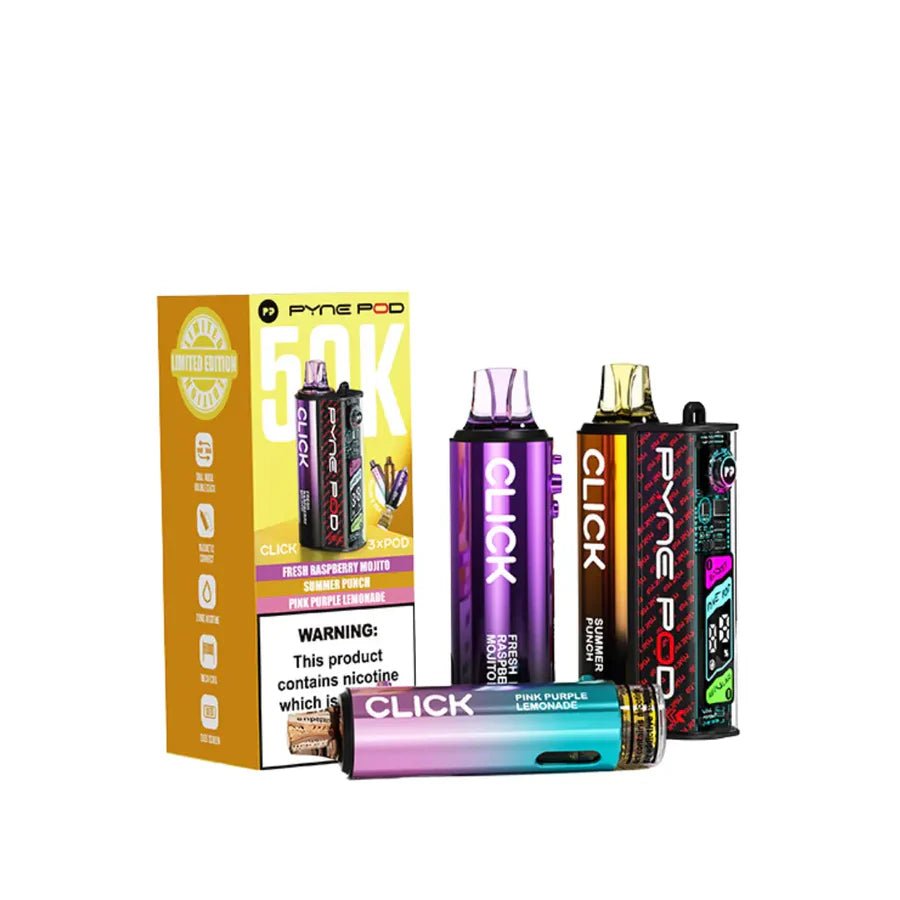 Pyne Pod Click 50K Vape Kit 20mg