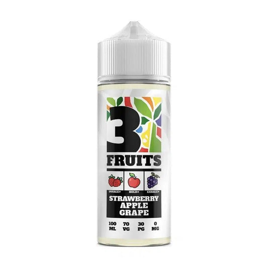 Strawberry Apple Grape 3 Fruits Shortfill 100ml E-Liquid