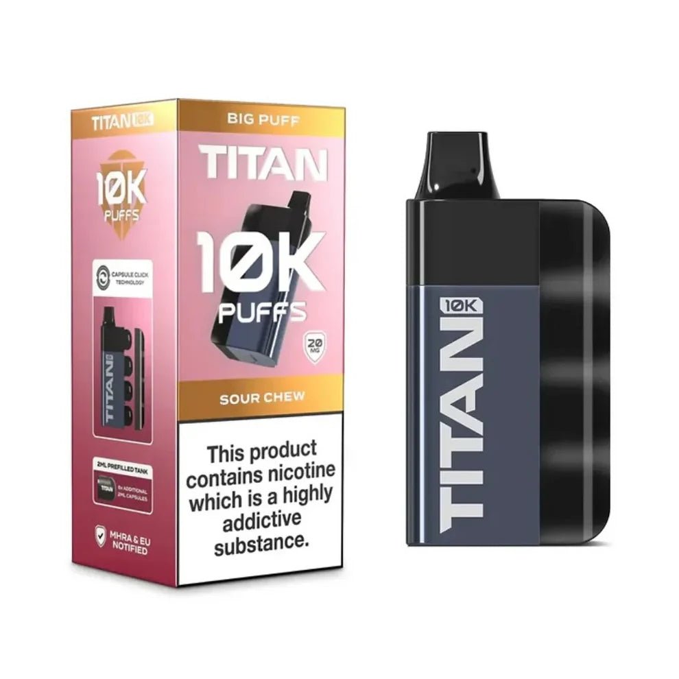 TITAN 10k Pre-filled Vape Pod 20mg