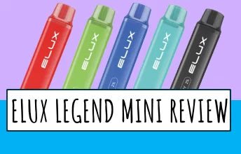 Elux Legend Mini Disposable Vape Review: Stylish, Dependable & Bursting with Flavour - Select Vape Club