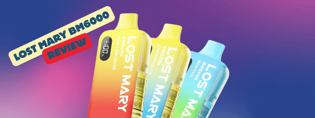 Lost Mary BM6000 Disposable Vape 20MG Review: All-Day Flavour in a Sleek 6,000-Puff Package