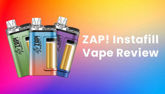 Zap Instafill 3500 Disposable Vape 20MG Review: Lightning-Fast Flavour & 3,500 Puffs for Easy Satisfaction - Select Vape Club