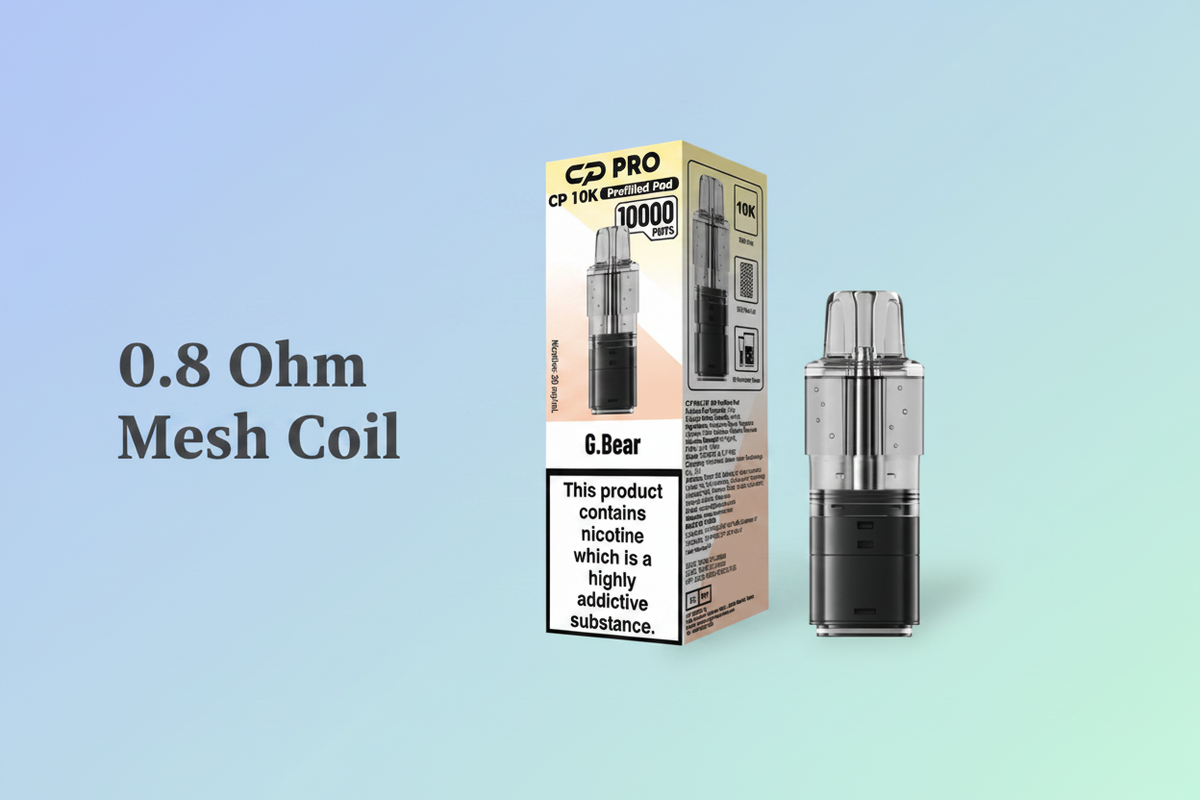 0.8 Ohm Mesh Coil
