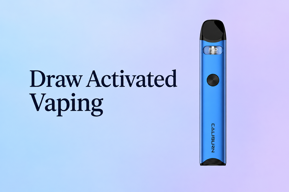 Draw Activated Vaping
