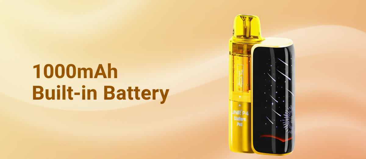 1000mAh Built-in Battery