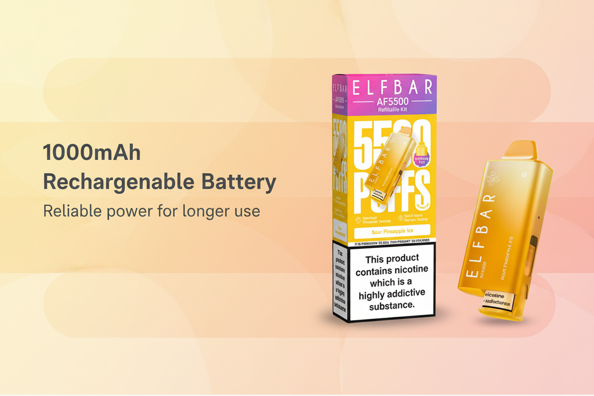 1000mAh Rechargeable Battery