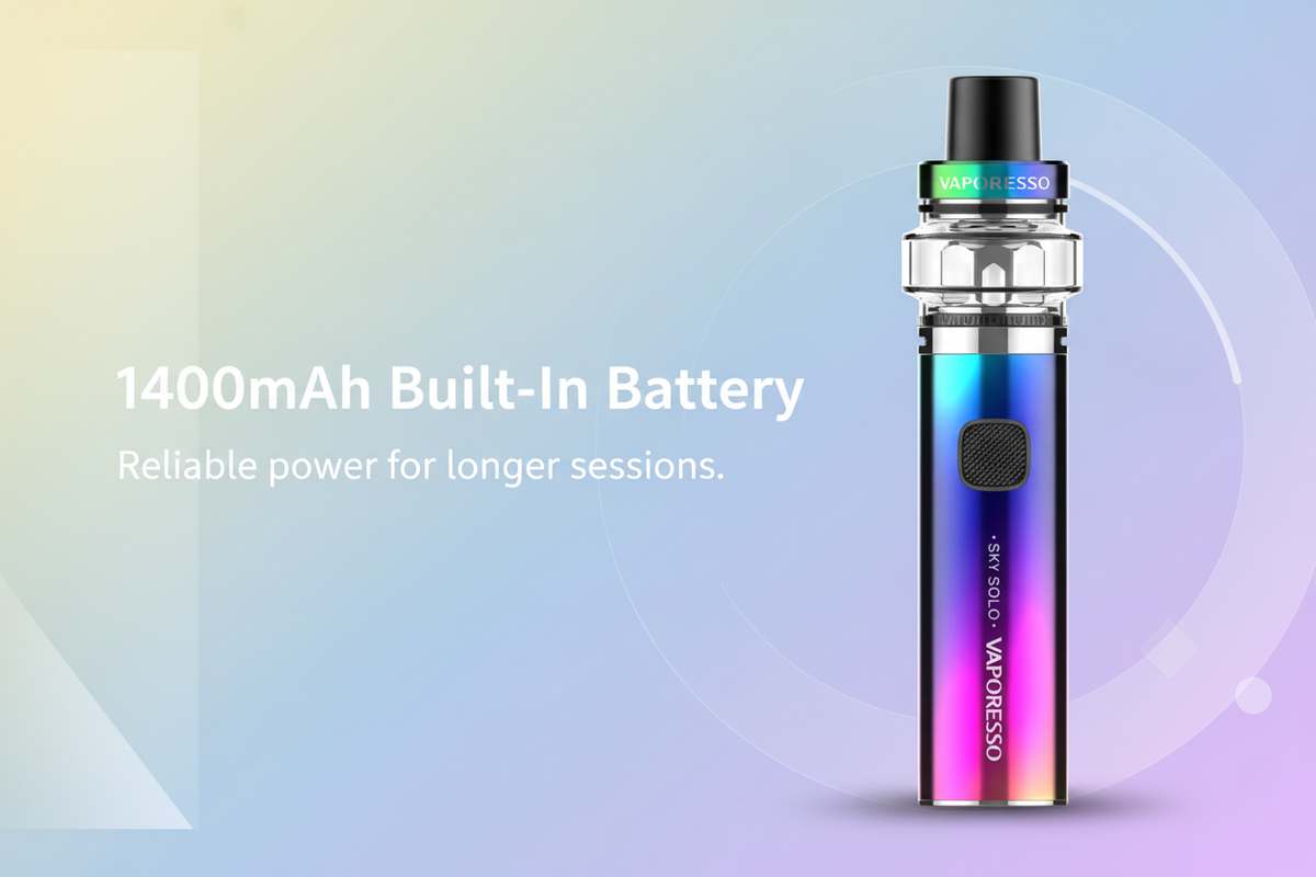 1400mAh Built-In Battery