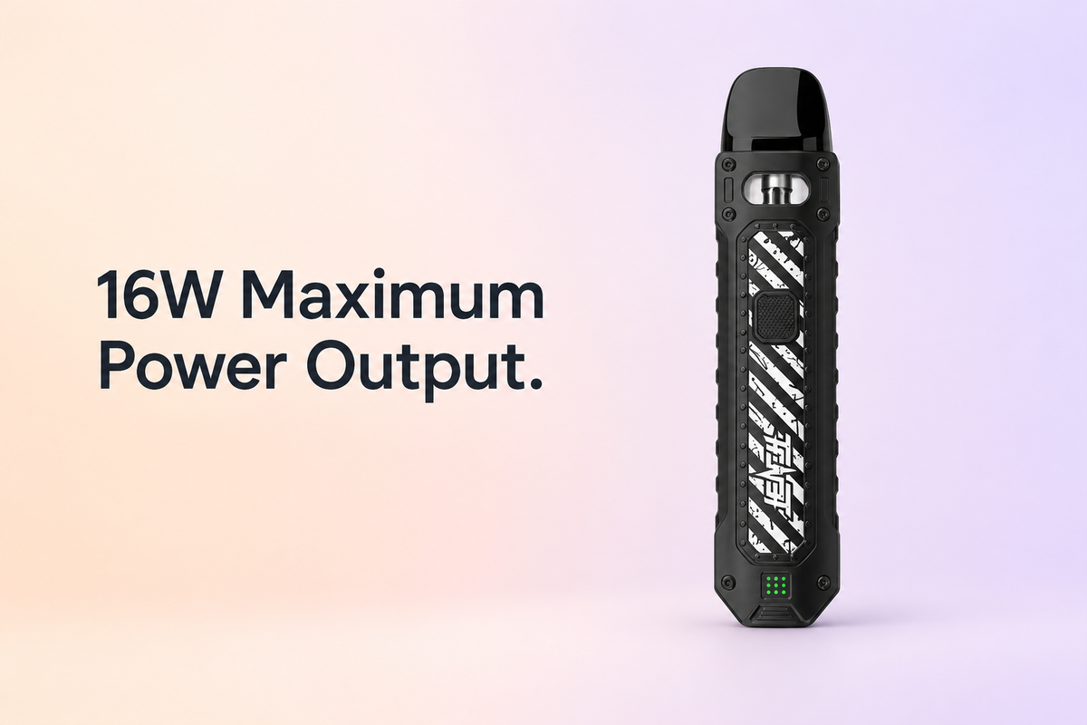 16W Maximum Power Output