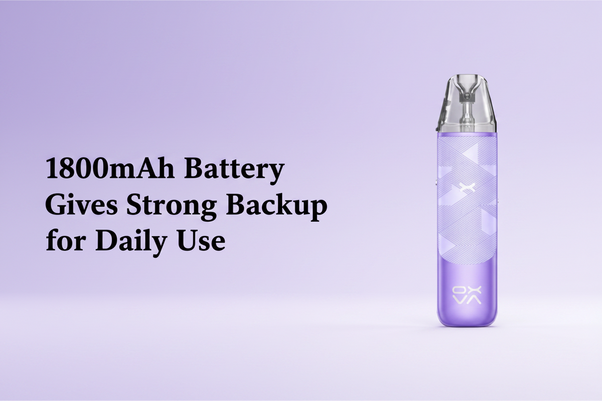 1800mAh Battery Gives Strong Backup for Daily Use