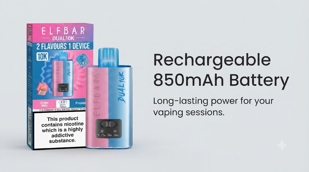 Rechargeable 850mAh Battery