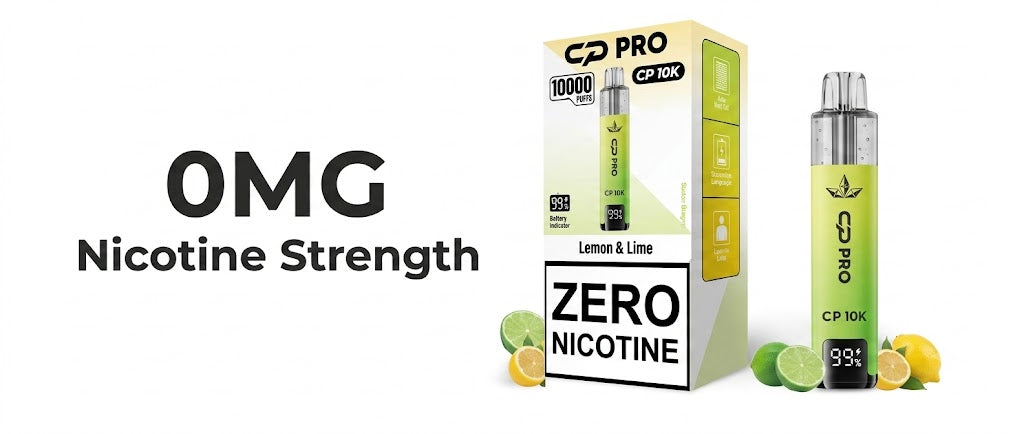 0MG Nicotine Strength