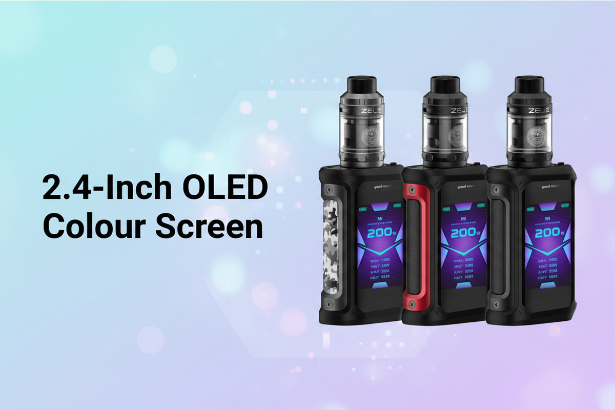 2.4-Inch OLED Colour Screen