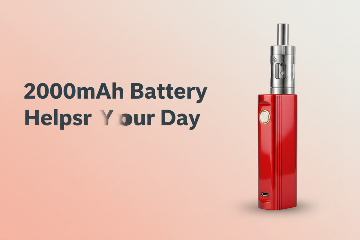 2000mAh Battery Helps Power Your Day