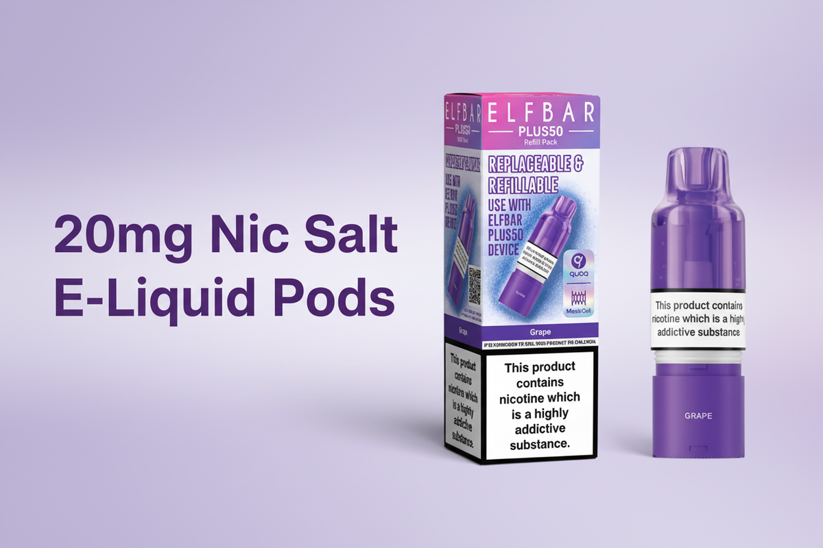 20mg Nic Salt E-Liquid Pods