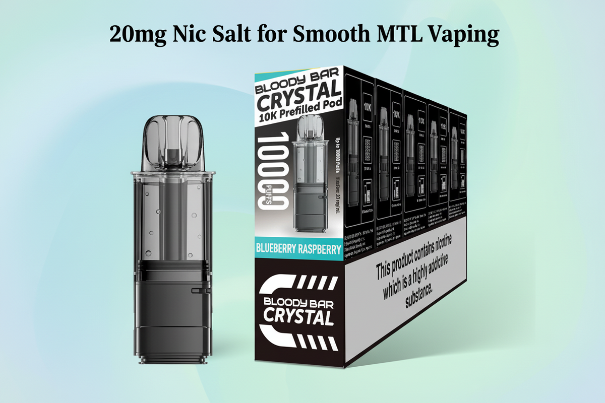 20mg Nic Salt for Smooth MTL Vaping