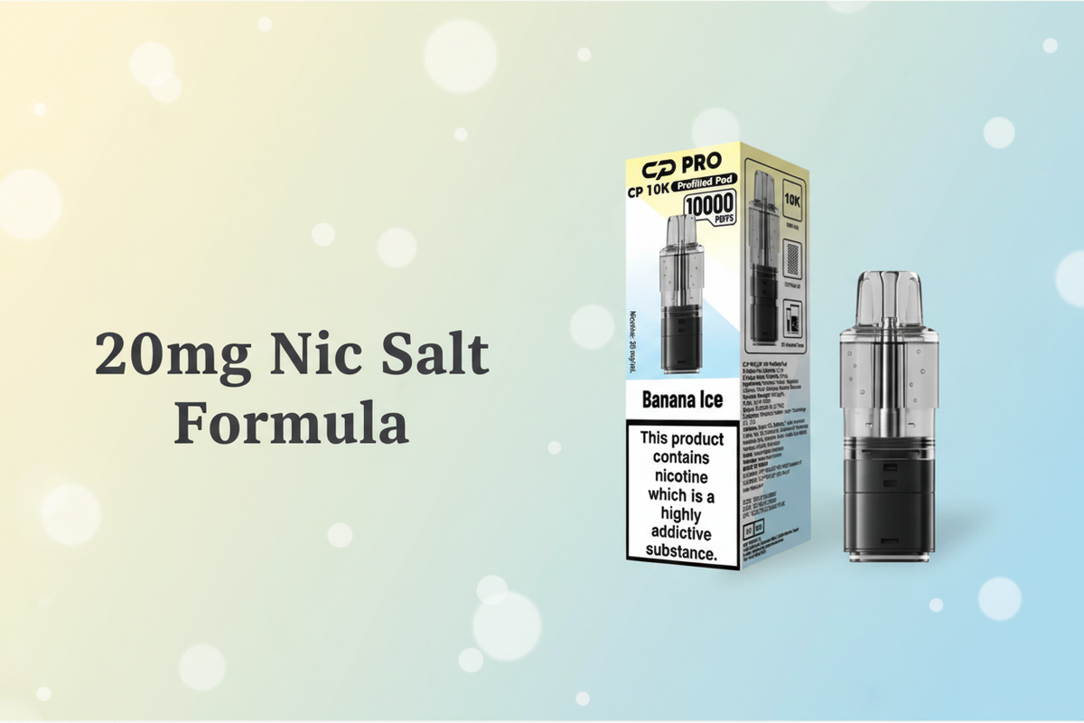 20mg Nic Salt Formula