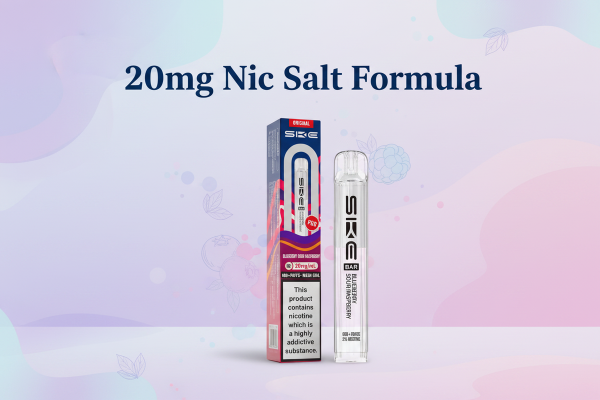 20mg Nic Salt Formula