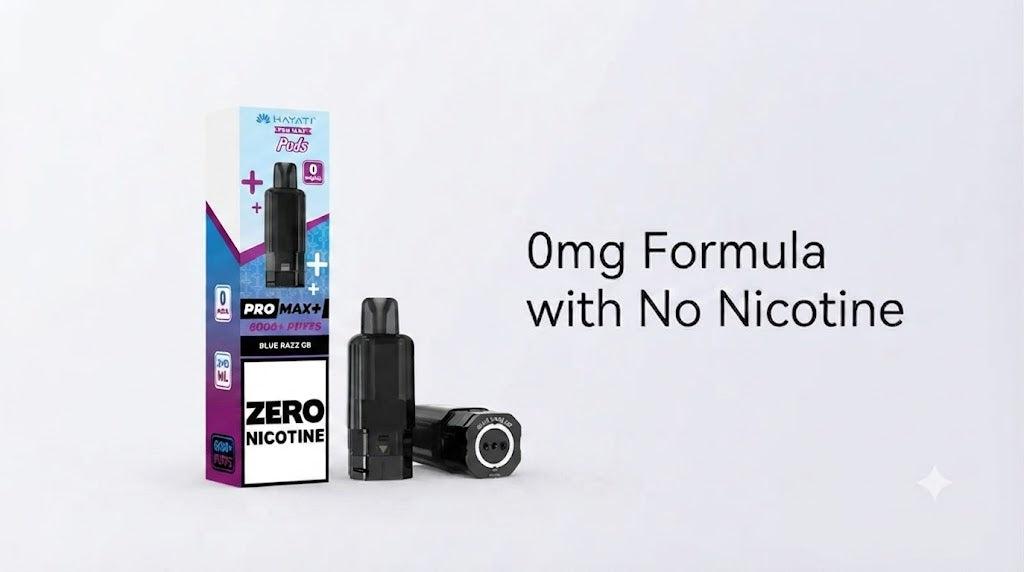0mg Formula with No Nicotine