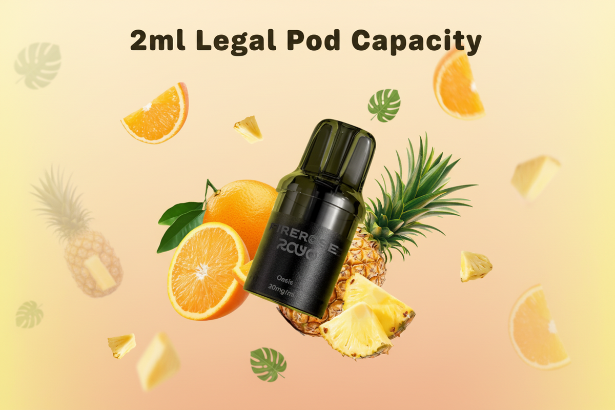 2ml Legal Pod Capacity