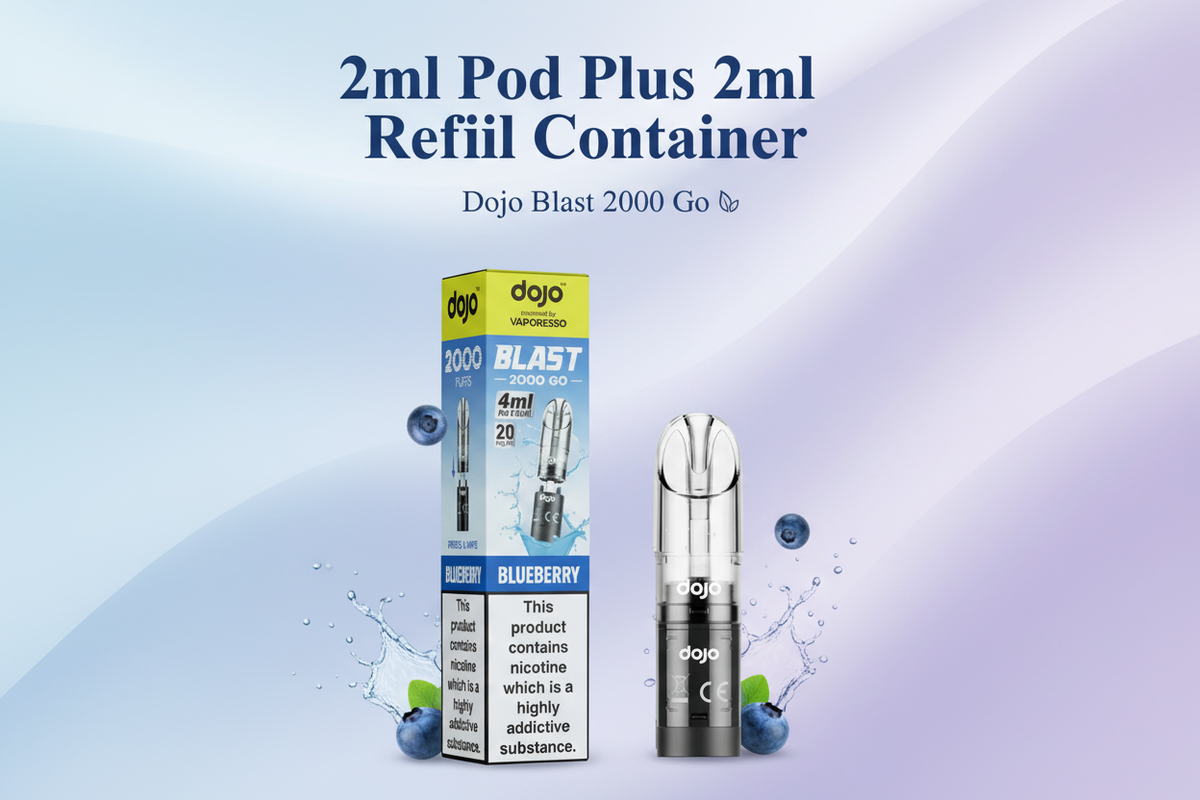 2ml Pod Plus 2ml Refill Container
