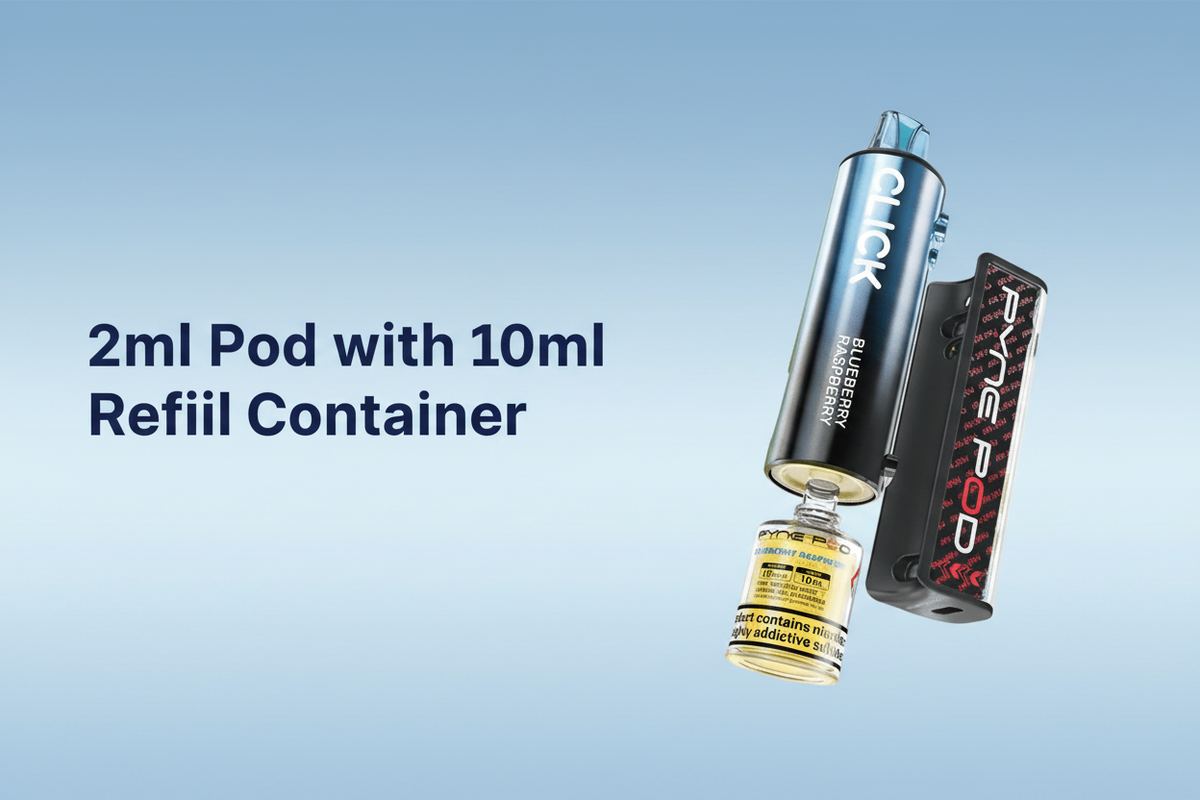 2ml Pod with 10ml Refill Container