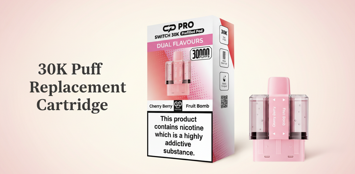 30K Puff Replacement Cartridge