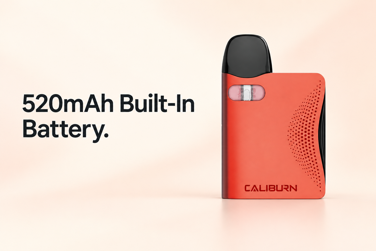 520mAh Built-In Battery